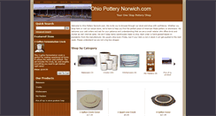 Desktop Screenshot of ohiopotterynorwich.com